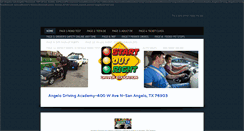 Desktop Screenshot of angelodrivingacademy.com